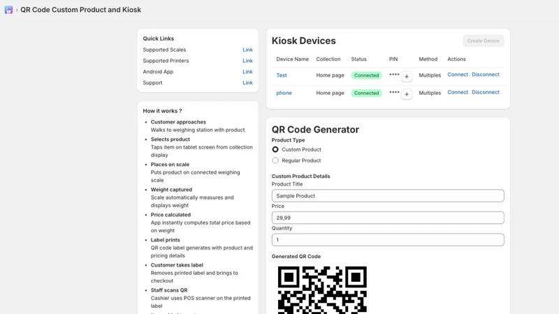 VahaPOS: Sell By Weight & QR