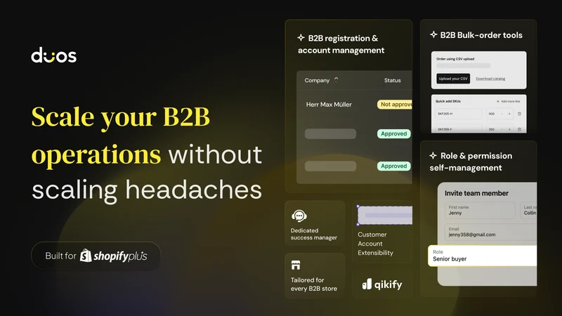 Duos B2B Self‑service