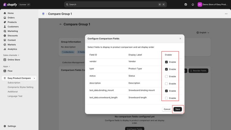 BetterBuy ‑ Product Compare
