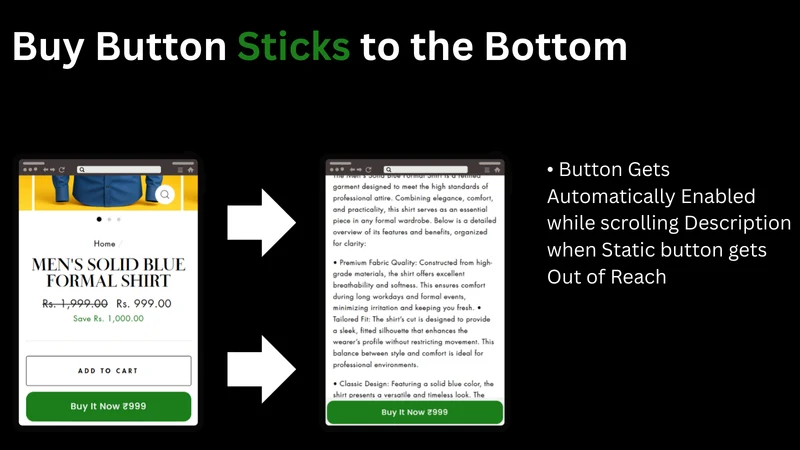 Stickify ‑ Sticky Buy Button