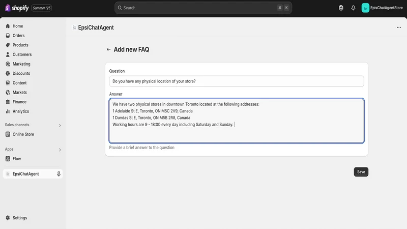 AI Knowledge Base & FAQ Docs