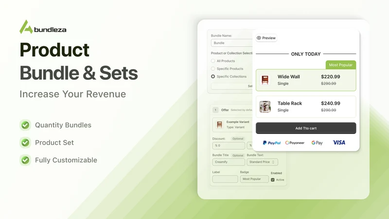 Bundleza: Product Bundles