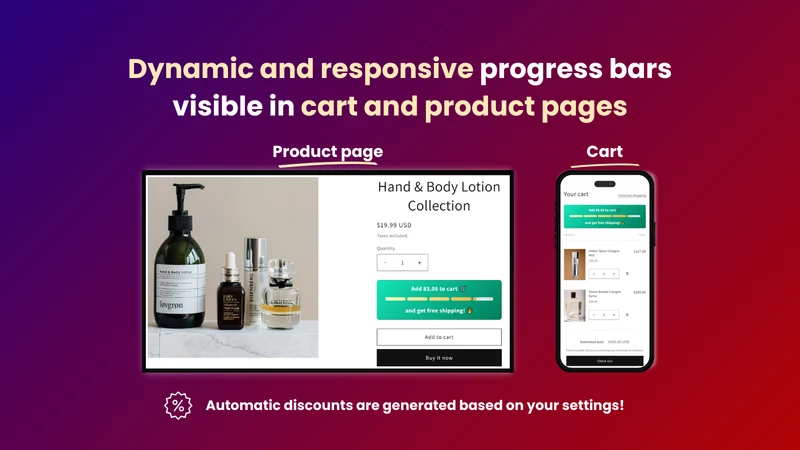 Zonvi: Cart Progress Bar