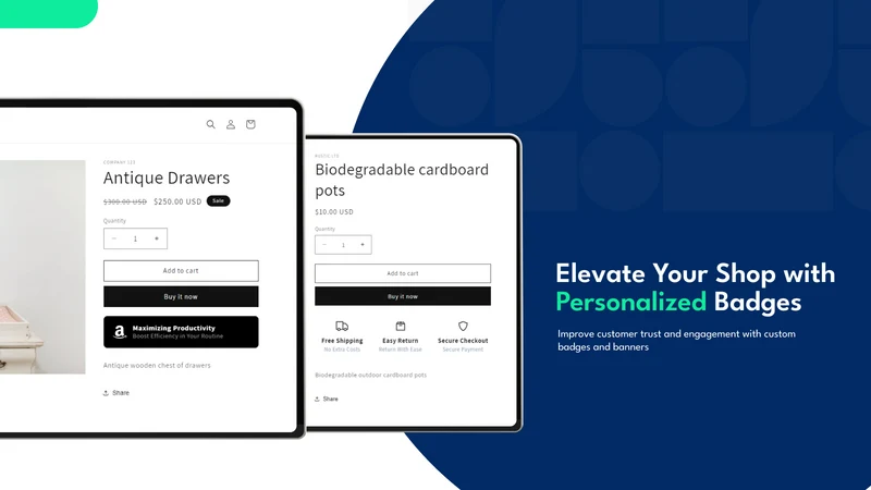 Zehntech Badges & Icons App