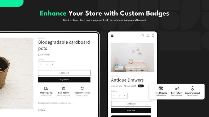 Zehntech Badges & Icons App