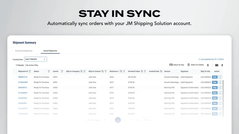 JM Shipping Solution