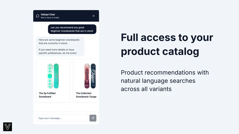 Valiopt: AI Support