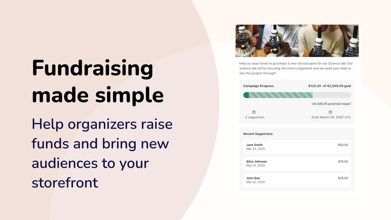 Raisewave: Fundraiser