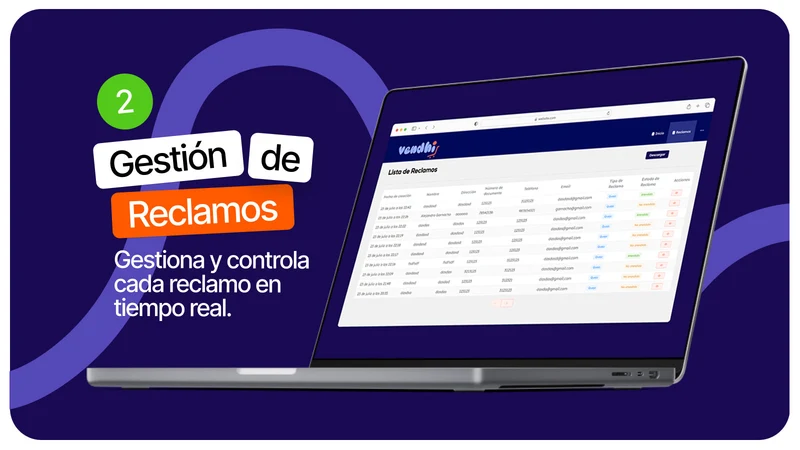 Libro de Reclamaciones Vendhi