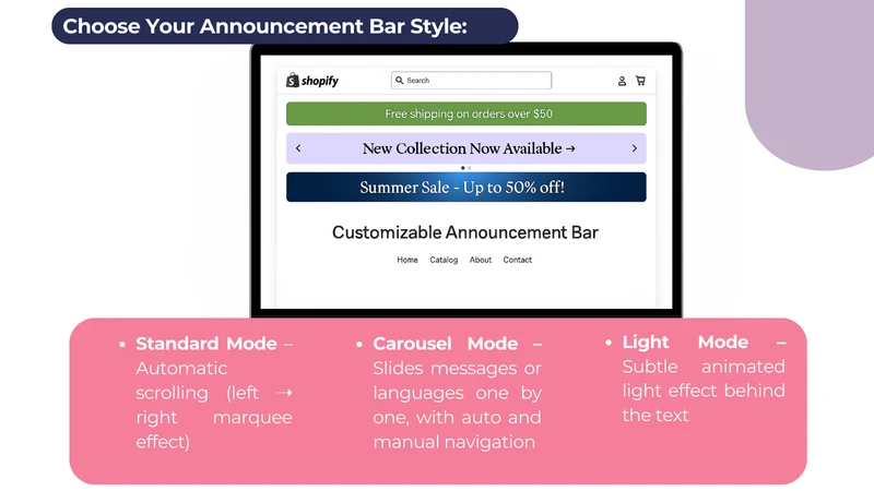blocks: bar, whatsapp & more