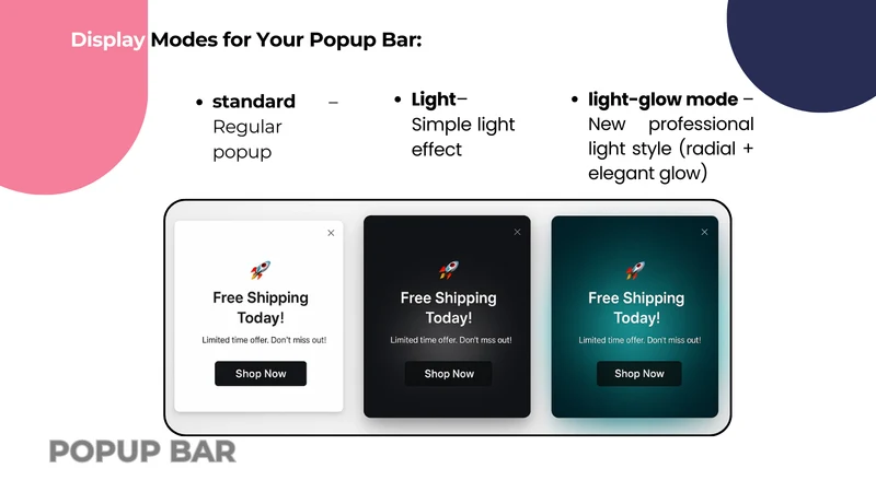 blocks: bar, whatsapp & more