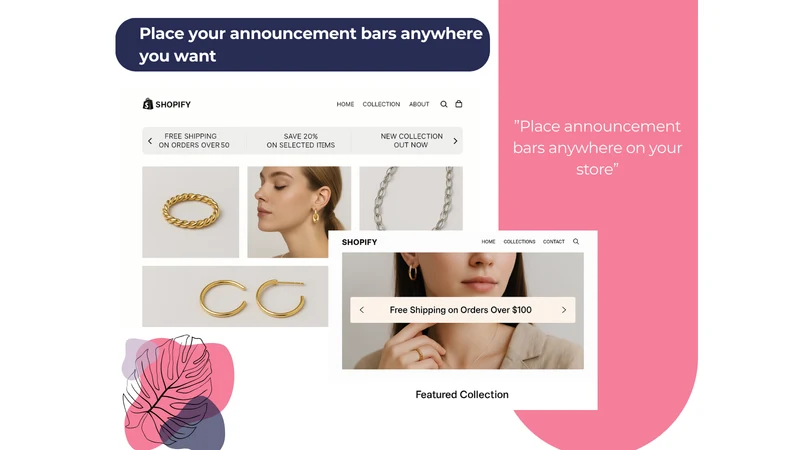 blocks: bar, whatsapp & more