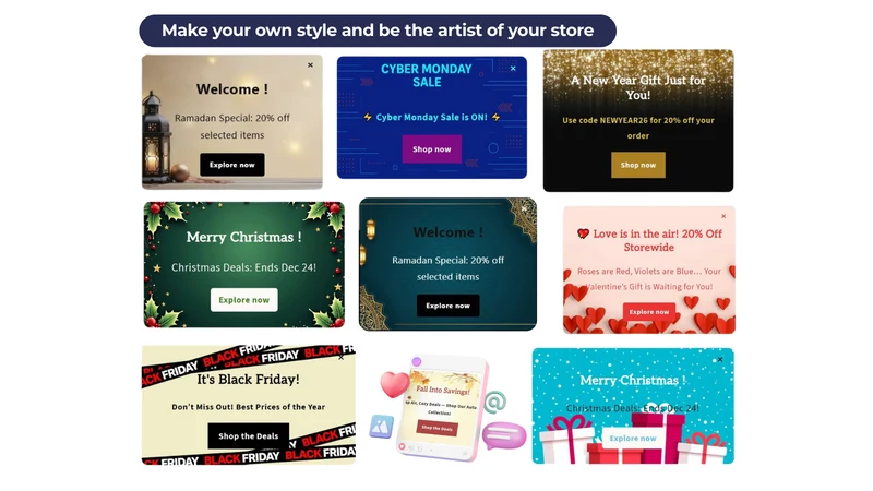 blocks: bar, whatsapp & more
