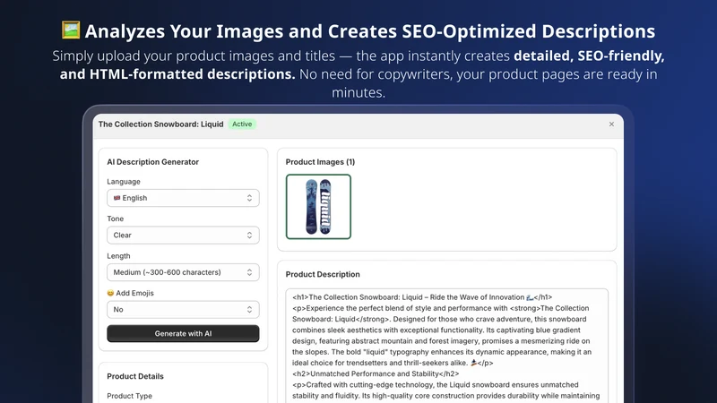 ChatGPT‑5 Product Description