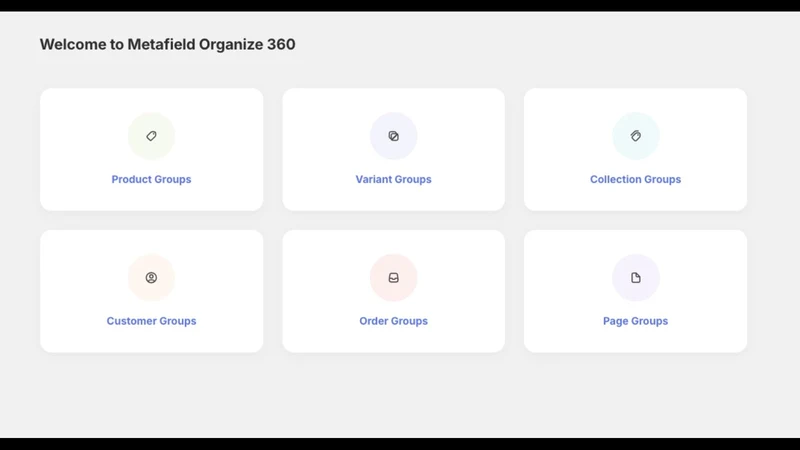 metafield‑organize‑360