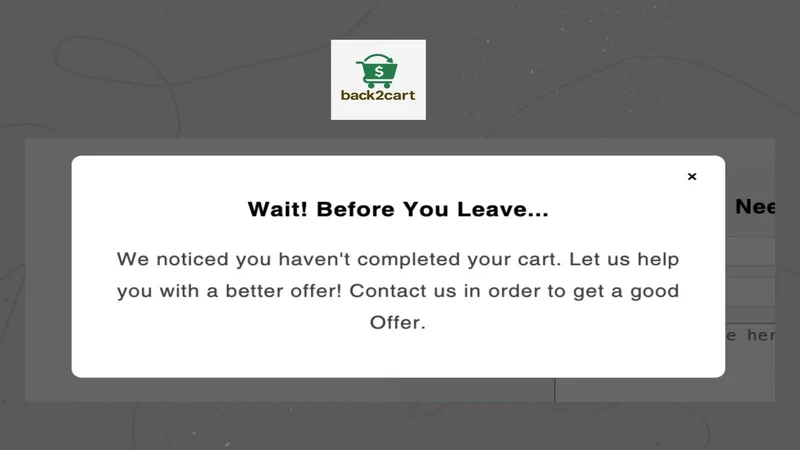 Back2Cart