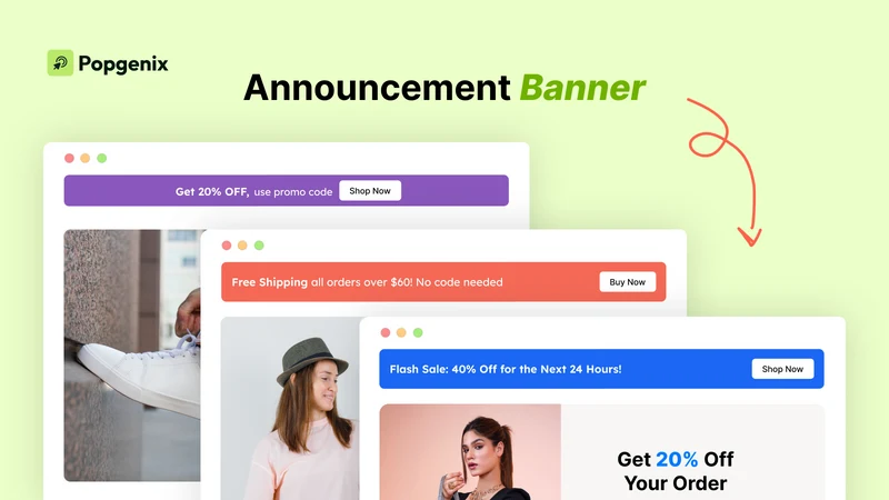 Popgenix: Pop Ups & Banners