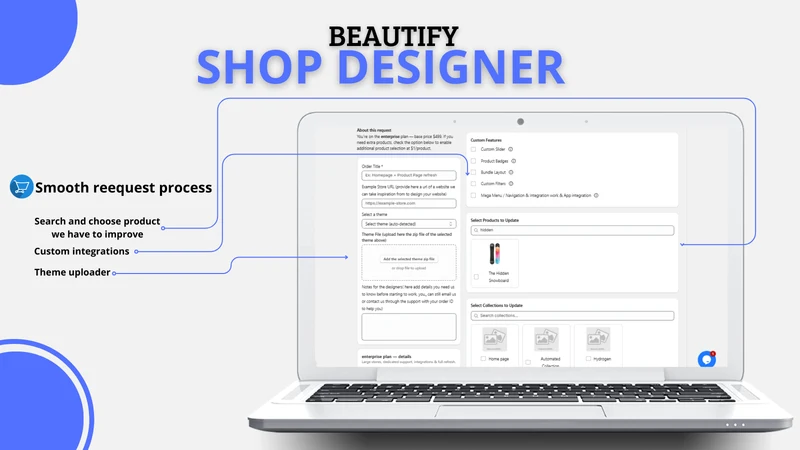 Beautify ‑ Design your store