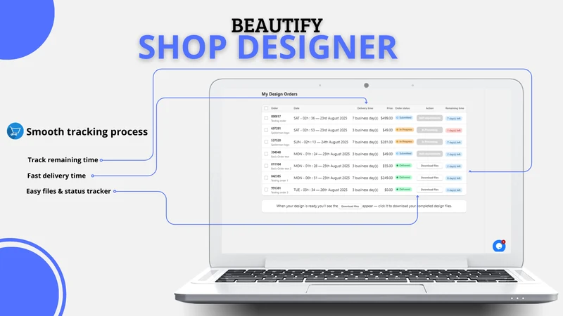 Beautify ‑ Design your store