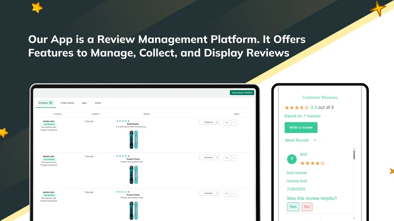 Zehntech Product Reviews App