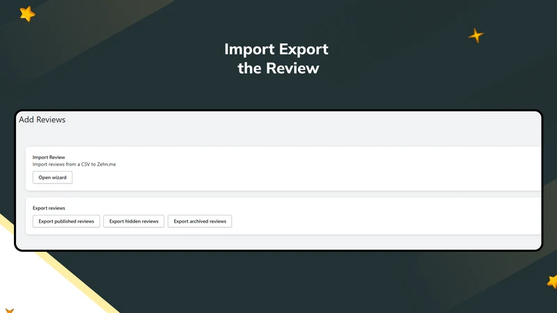Zehntech Product Reviews App
