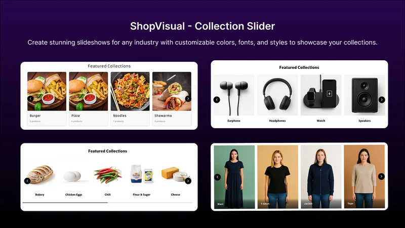 ShopVisual ‑ Collection Slider
