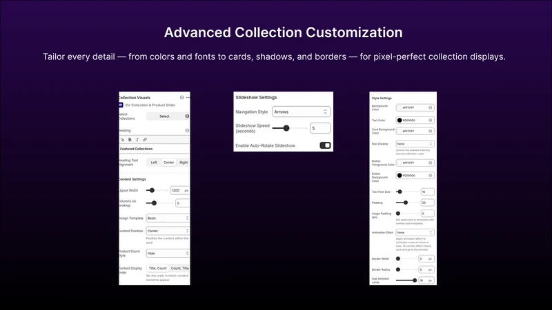 ShopVisual ‑ Collection Slider
