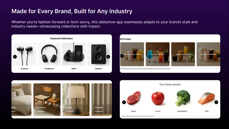 ShopVisual ‑ Collection Slider