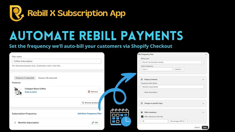 Rebill Subscription App