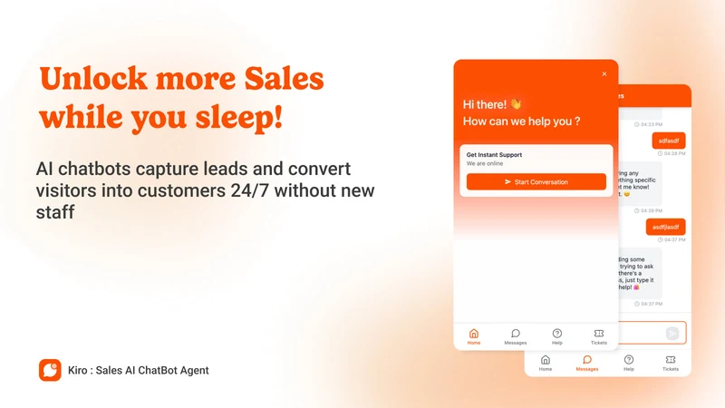 Kiro : Sales AI ChatBot Agent