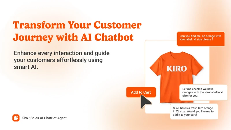 Kiro : Sales AI ChatBot Agent