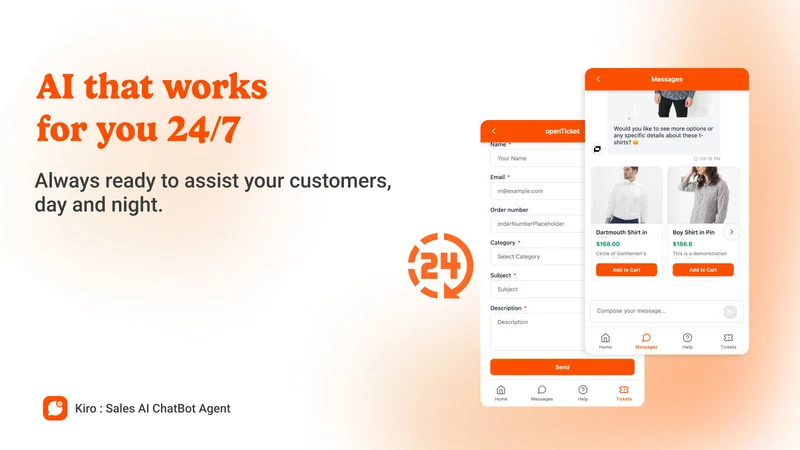 Kiro : Sales AI ChatBot Agent