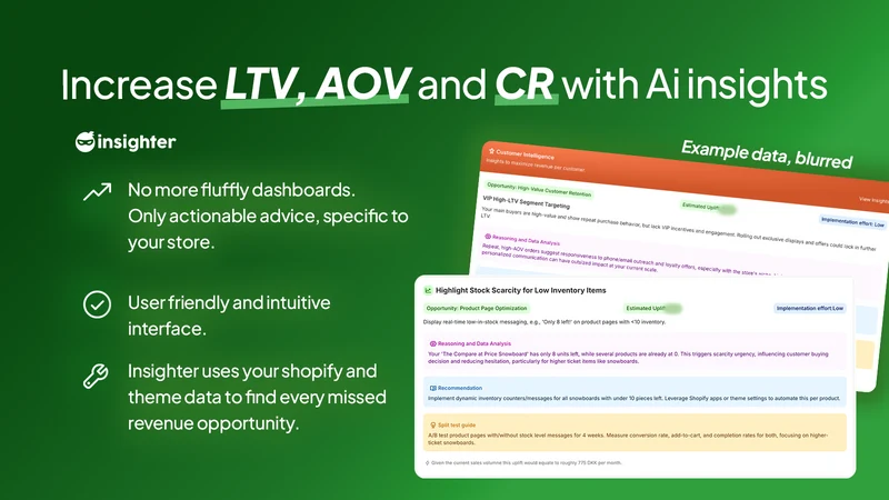 Insighter: AI CRO & Insights