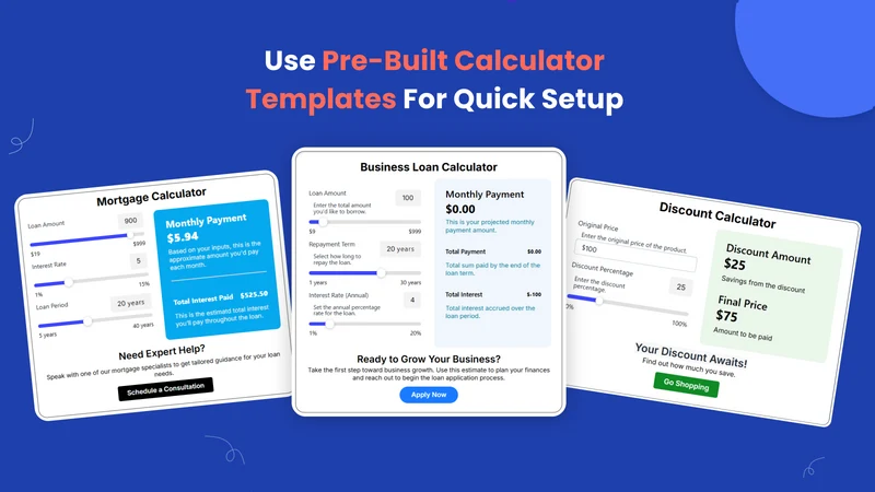 GA: AI Custom Price Calculator