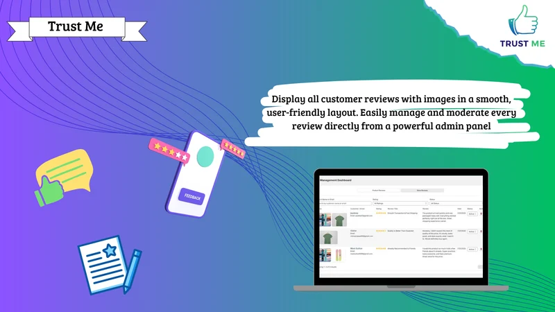 Trust Me: Reviews App