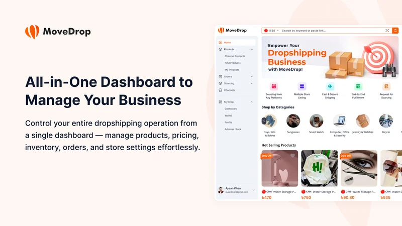 MoveDrop ‑Dropship & Fulfill