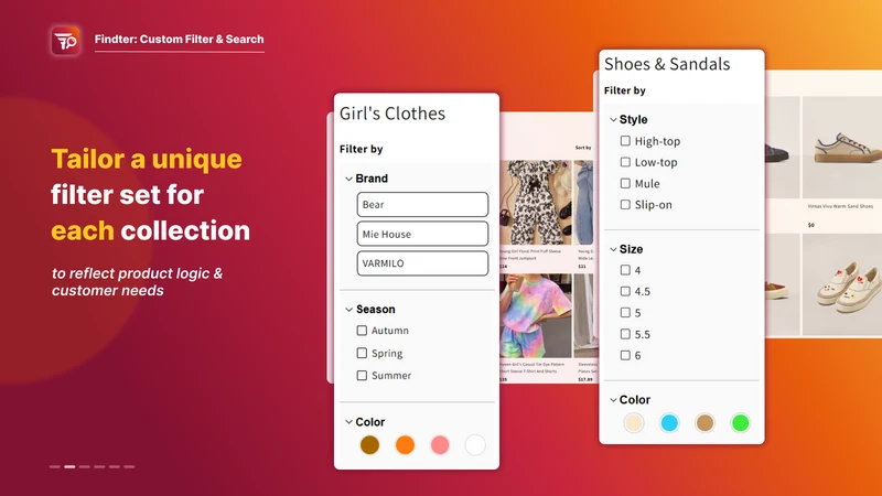 Findter Custom Filter & Search
