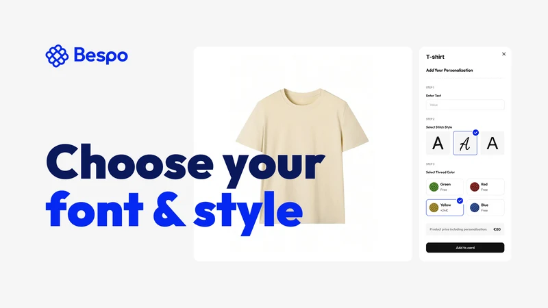 Bespo Product Personalizer