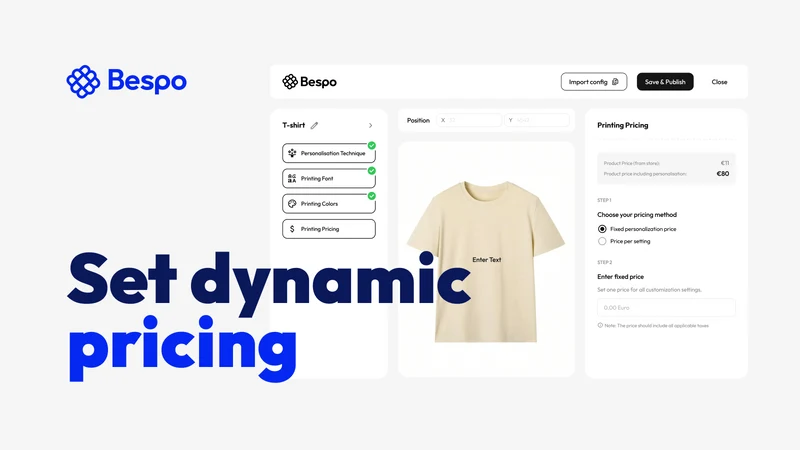 Bespo Product Personalizer