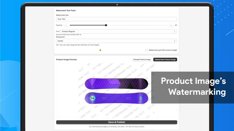 Easy Product Badge & Watermark