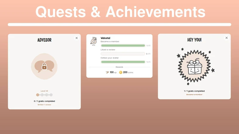 Gamifiera: Community & Reviews