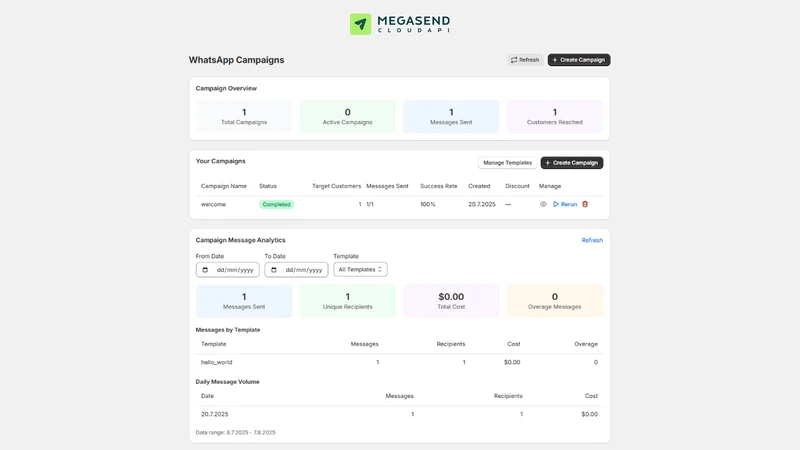 MegaSend: WhatsApp & More