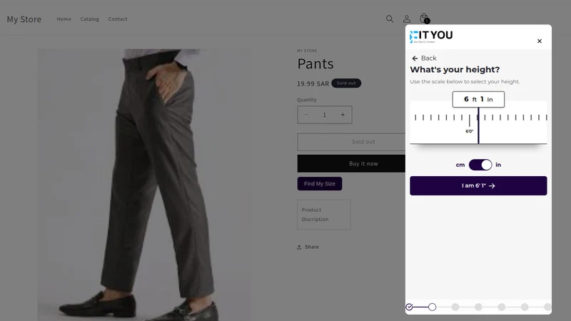 FitYou ‑ Smart Size Guide