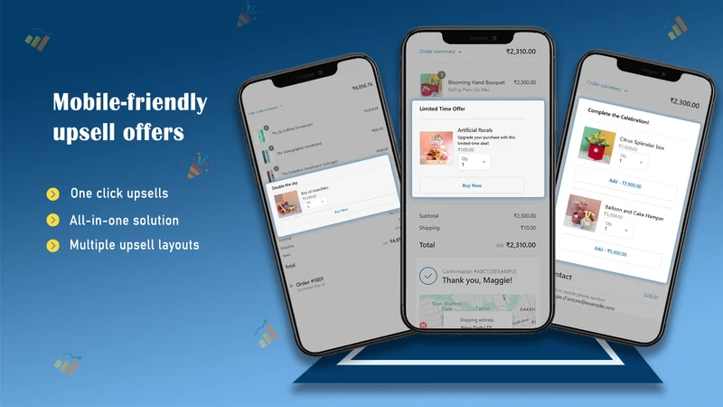 Upsell : Payment & Shipping