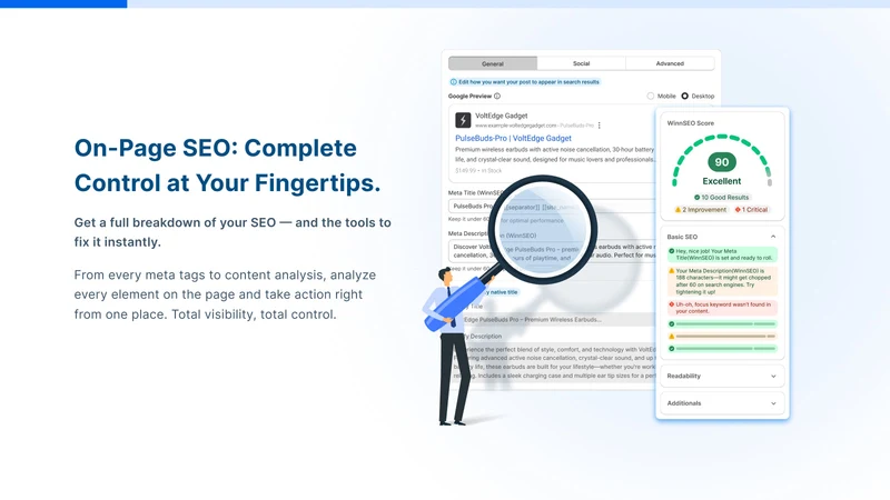 WinnSEO AI SEO & Image SEO App