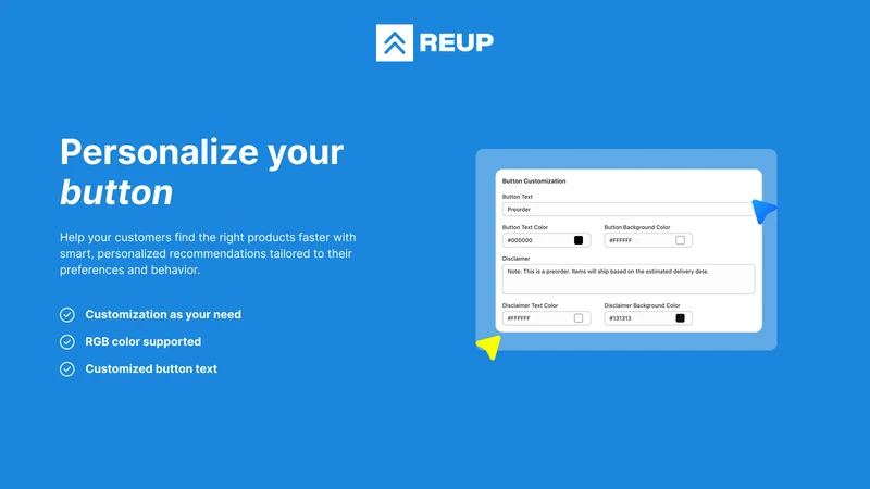 Reup Back in Stock | PreOrder