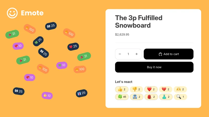 Emoji Social Reactions | Emote