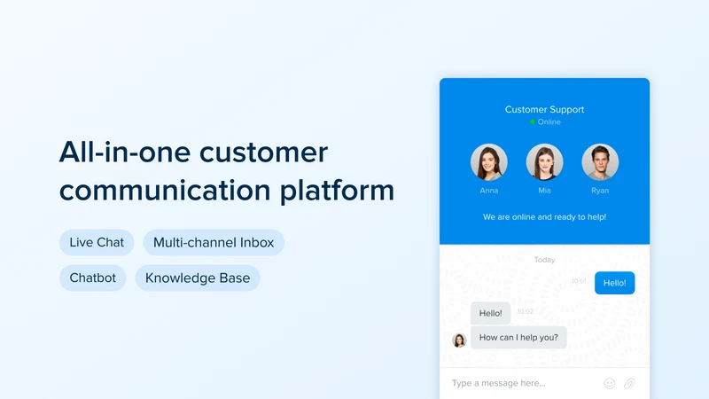 Chaport: Live chat & Chatbot