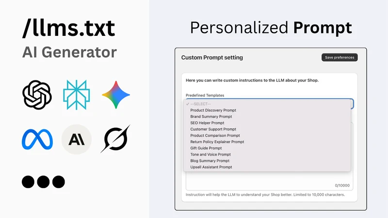 llms.txt Generator SEO Search
