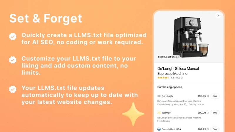LLMS.txt Agent: AI SEO Traffic